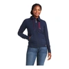 Ariat WMS Team Logo Full Zip Sweatshirt