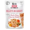 Brit Care Cat alutasak pulyka/lazac szószban 85g 