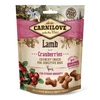 Carnilove Dog Jutalomfalat Crunchy Lamb&cranberries - Bárányhús vörösáfonyával 200g