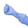 Nitril vizsgáló kesztyű, L, kék