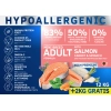 Dog Vital Hipoallergén Adult Mini Salmon,carrot&spinach 12+2kg grátisz