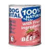-Dog Vital konzerv 100% Natural Soft Paté Beef - marha 400g