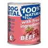 Dog Vital konzerv 100% Natural Soft Paté Beef - marha 400g