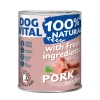 -Dog Vital konzerv 100% Natural Soft Paté Pork - sertés 400g