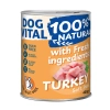 -Dog Vital konzerv 100% Natural Soft Paté Turkey - pulyka 400g