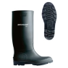 Gumicsizma Fekete Dunlop Pricemastor 39-es