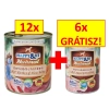 Happy&Fit Natural Dog Konzerv Kacsa&Sonka 800g+6db csirke&szarvas 400g ajándék