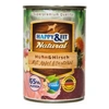 Happy&Fit Natural Dog konzerv csirke, szarvas almával és sáfrányolajjal 400g