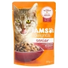 Iams Delights Senior Csirke Falatkák Ízletes Szószban nedves macskatáp 85g