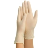 Kesztyű Eh Latex púdermentes L-es méret fehér 5,7g Maxter 100 db