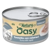 Oasy Cat Konzerv Natury Cooking Broth Tuna with squid Adult 85g