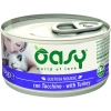 Oasy Cat Konzerv Tasty Mousse Turkey 85g