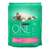 ONE Száraz Macska Adult Lazac+Teljes Kiőrlésű Gabona 200g