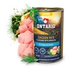 Ontario Dog Konzerv Puppy Csirkepástétom&Spirulina 400g