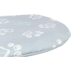 Trixie Párna Jimmy, pamut hatású, ovális, 54 × 35 cm, világosszürke