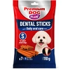 Premium Dog Plus Jutalomfalat Dental stick 110g