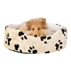 Trixie Ágy Joey Peremes, Ovális, 43x38cm, bézs/fekete tappancsos