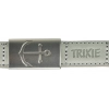Trixie BE NORDIC bőr póráz M–L: 100 m/20 mm, világosszürke
