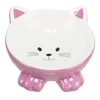 Trixie kerámia tál macskafej formájú 015l/14cm