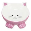 Trixie kerámia tál macskafej formájú 015l/14cm