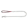 Trixie láncos póráz nylon fogóval 1m/4mm piros