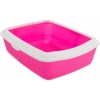 Trixie Macska WC Classic Peremmel, 37 × 15 × 47 cm, Rózsaszín/Fehér
