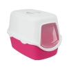 Trixie Macska WC Vico, 40 × 40 × 56 cm, Rózsaszín/Fehér