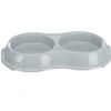 Trixie műanyag dupla tál 2x0,2l/11cm