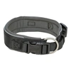 .Nyakörv Premium extra széles, S-M 33-42cm/35mm fekete/szürke