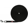 .Póráz Nyomkövető, Gumis S–M: 10 m/15 mm, Fekete