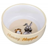 Trixie Tál Kerámia Rágcsálónak Honey És Hopper 250ml/11cm