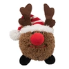 Trixie Xmas plüss labdák hóember, télapó, szarvas 18-29cm