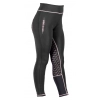 USG Tina gyermek teliszilikonos lovaglóleggings, fekete/pink, 170