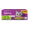 Whiskas alutasak Multipack halas-húsos mix válogatás 12x85g