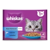 Whiskas alutasak 4-pack halas aszpikban  4x85g