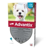 Advantix spot on 4-10 kg közötti kutyáknak A.U.V. 1 x 1 ml