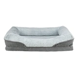 .Ágy Vital Lino Soft, szögletes, 70 x 55 cm, szürke/világosszürke