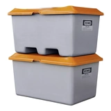 Aláfogható GRP négyszögletű tároló 400 l, szürke