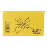 AnivetDirect villanypásztor figyelmeztető tábla