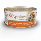 Applaws Cat Konzerv Csirke+Sütőtök 70g