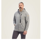 Ariat Kabát MNS Rebar Workmen Full Zip Hoodie szürke L