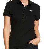 Ariat Prix női piqué póló, fekete, XL
