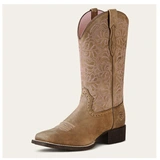 Ariat Round Up Back Zip női western csizma BROWN BOMBER 36,5