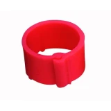 Baromfi jelőlőgyűrű 12 mm piros 25 db