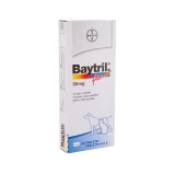 Baytril 50 mg  tabletta ízesített 3x10 db