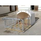 Borjúnevelő ház Premium XL, kifutóval kpl. 5 fh