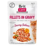 Brit Care Cat alutasak lazac szószban 85g