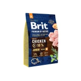 Brit Premium by Nature Junior Medium kutyatáp 3kg
