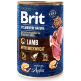 Brit Premium by Nature Konzerv Bárány/hajdina 800g
