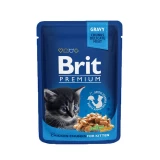 Brit Premium Cat alutasak Kitten csirke 100g